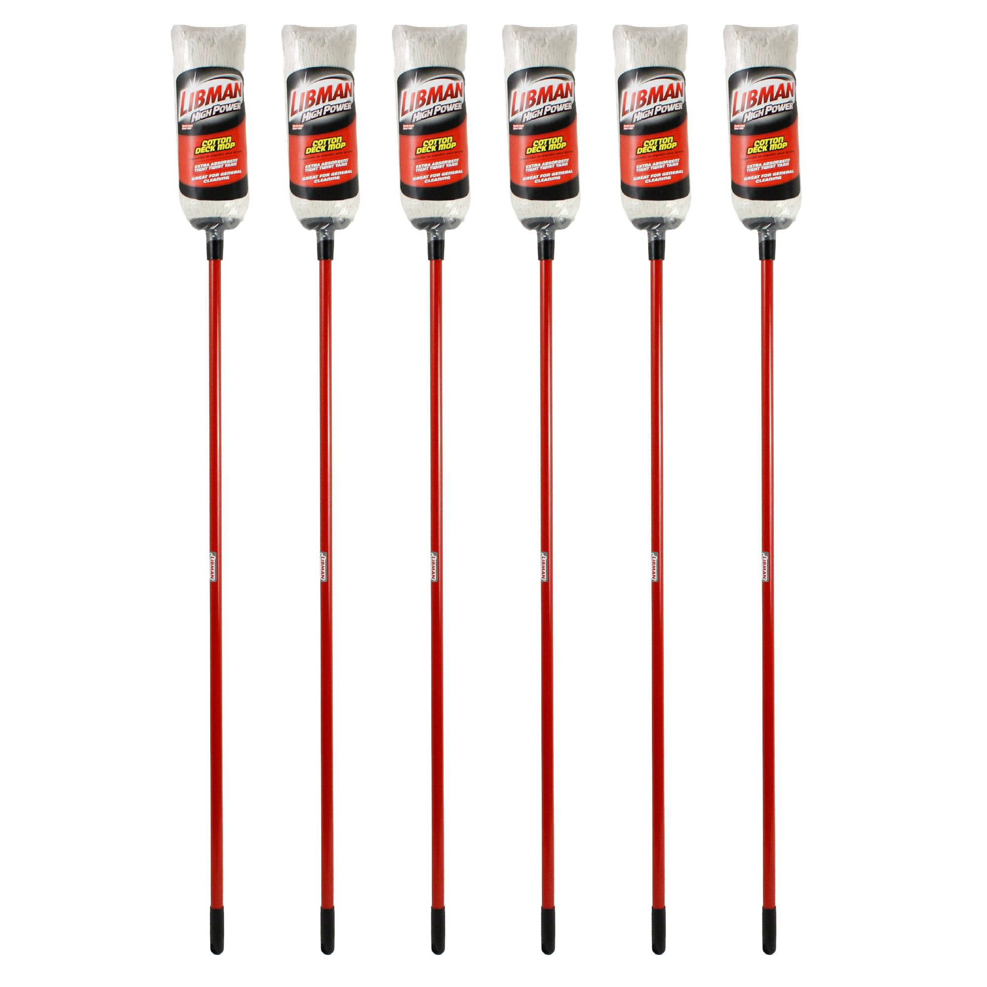 Amazon.com: Libman Commercial 977 Cotton Deck Mop, Cotton Blend